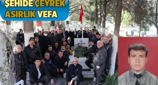 Şehide çeyrek asırlık vefa