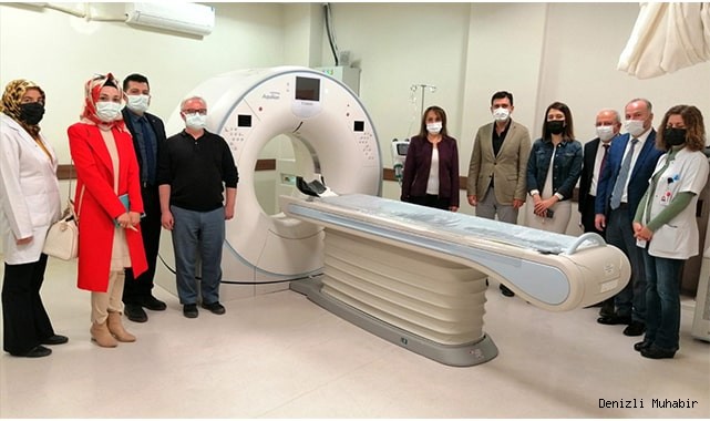Tavas Devlet Hastanesi'nde bilgisayarlı tomografi cihazı yenilendi
