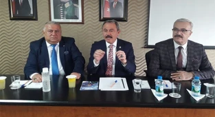 TİN, ESNAFLARLA BİR ARAYA GELDİ