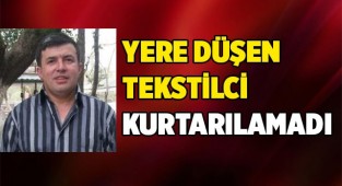 Yere düştü, öldü