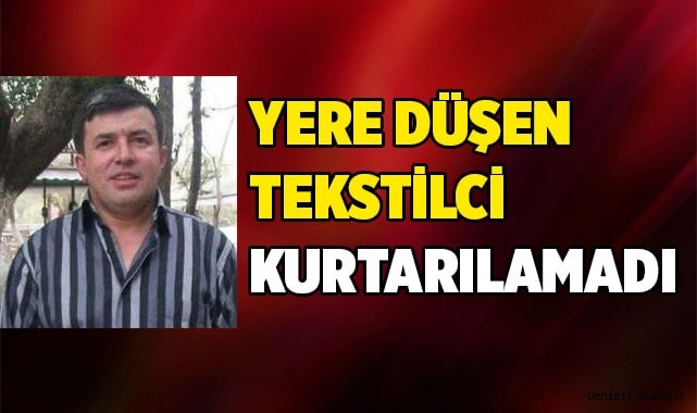 Yere düştü, öldü
