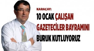 10 Ocak Çalışan Gazeteciler bayramını buruk kutluyoruz