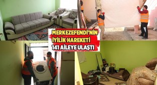 141 hanenin tüm ihtiyaçları karşılandı