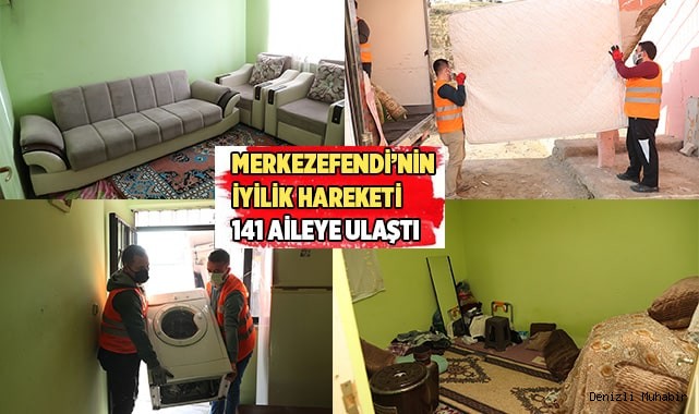 141 hanenin tüm ihtiyaçları karşılandı