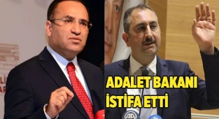 Adalet Bakanı Abdulhamit Gül istifa etti, yerine Bekir Bozdağ atandı