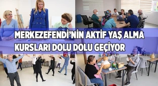 AKTİF YAŞ ALMA KURSLARINA YOĞUN İLGİ
