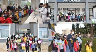 Anaokulu minikleri biriktirdi meslek liseliler dönüştürdü