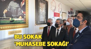 Bu sokak 'Muhasebe Sokağı'