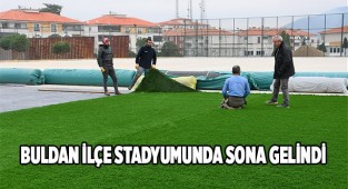 Buldan ilçe stadyumunda sona gelindi