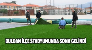 Buldan ilçe stadyumunda sona gelindi
