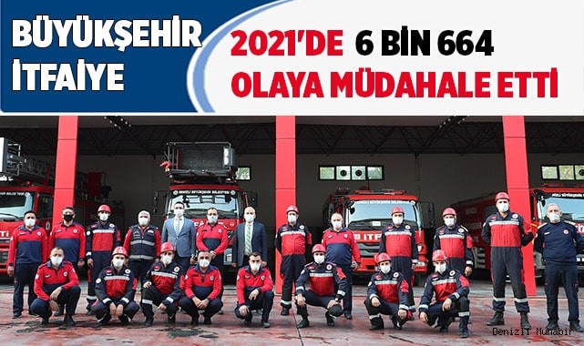 Büyükşehir’in ateş savaşçıları şehre güven veriyor