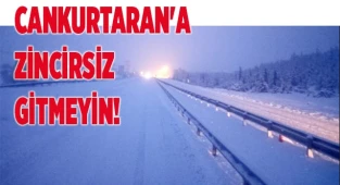 Cankurtaran'a zincirsiz gitmeyin!
