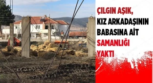 Çılgın aşık, kız arkadaşının babasına ait samanlığı ateşe verdi