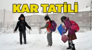 Denizli'de 16 ilçede eğitime kar tatili