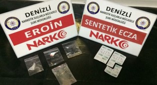 Denizli’de uyuşturucu satıcısı 14 kişi tutuklandı