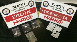 Denizli’de uyuşturucu satıcısı 14 kişi tutuklandı