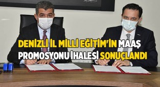Denizli İl Milli Eğitim'in maaş promosyonu ihalesi sonuçlandı