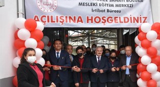 Denizli OSB’de Mesleki Eğitim Merkezi İrtibat Bürosu açıldı