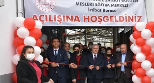 Denizli OSB’de Mesleki Eğitim Merkezi İrtibat Bürosu açıldı