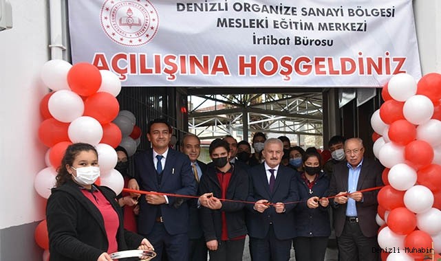Denizli OSB’de Mesleki Eğitim Merkezi İrtibat Bürosu açıldı