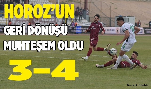 Denizlispor son dakikada güldü