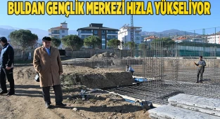 Gençlik Merkezi hızla yükseliyor
