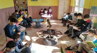 Geri Dönüşüm Kütüphanesi hizmete girdi