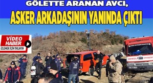 Gölette aranan avcı, Konya’daki asker arkadaşının yanından çıktı