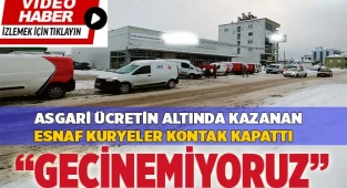 Kuryeler kontak kapattı