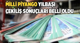 Milli Piyango yılbaşı çekiliş sonuçları belli oldu