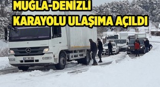 Muğla-Denizli karayolu ulaşıma açıldı