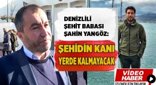 Şehidin kanı yerde kalmayacak