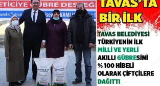 TAVAS TARIMINDA BİR İLK