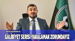 Uz: 'Ligin alt tarafları tam bir ateş çemberi'