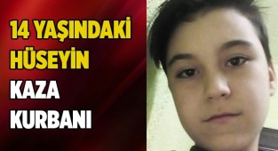 14 yaşındaki çocuk motosiklet kurbanı