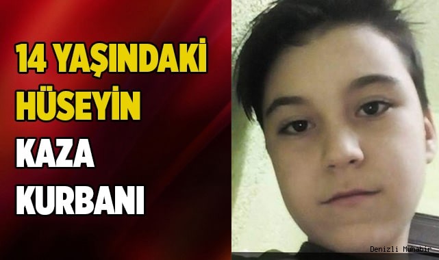 14 yaşındaki çocuk motosiklet kurbanı