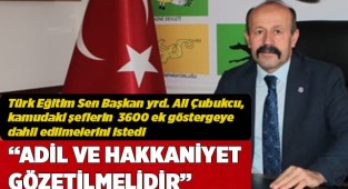 'Adil ve Hakkaniyet gözetilmelidir'