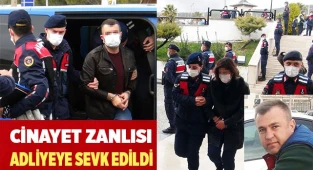 Akraba cinayeti zanlısı adliyeye sevk edildi