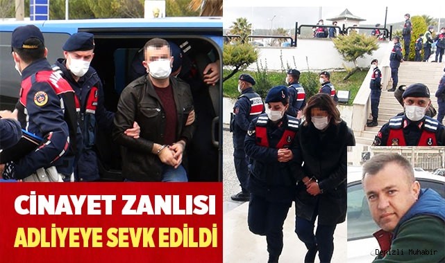 Akraba cinayeti zanlısı adliyeye sevk edildi