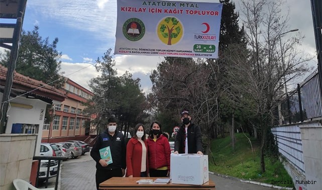 Atatürk MTAL öğrencilerinden anlamlı kampanya