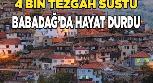 Babadağ'da tezgahlar sustu