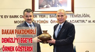 Bakan Pakdemirli “Denizli çağ atladı”
