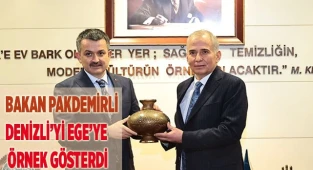 Bakan Pakdemirli “Denizli çağ atladı”