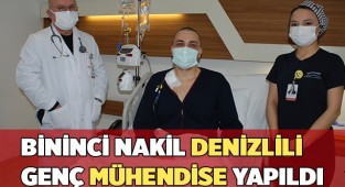 Bininci nakil genç mühendise yapıldı