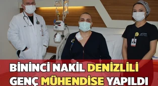 Bininci nakil genç mühendise yapıldı