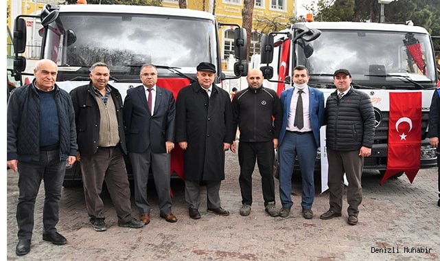 Buldan Belediyesi, araç parkını güçlendirmeye devam ediyor