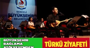 Büyükşehir Bağlama Atölyesi’nden türkü ziyafeti