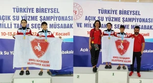 Büyükşehirli 3 yüzücü Milli Takımda