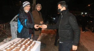 Çameli Belediyesi’nden kandil ikramı