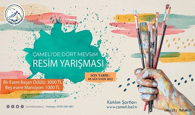 Çameli’nin 4 mevsimini en iyi anlatanlar kazanıyor
